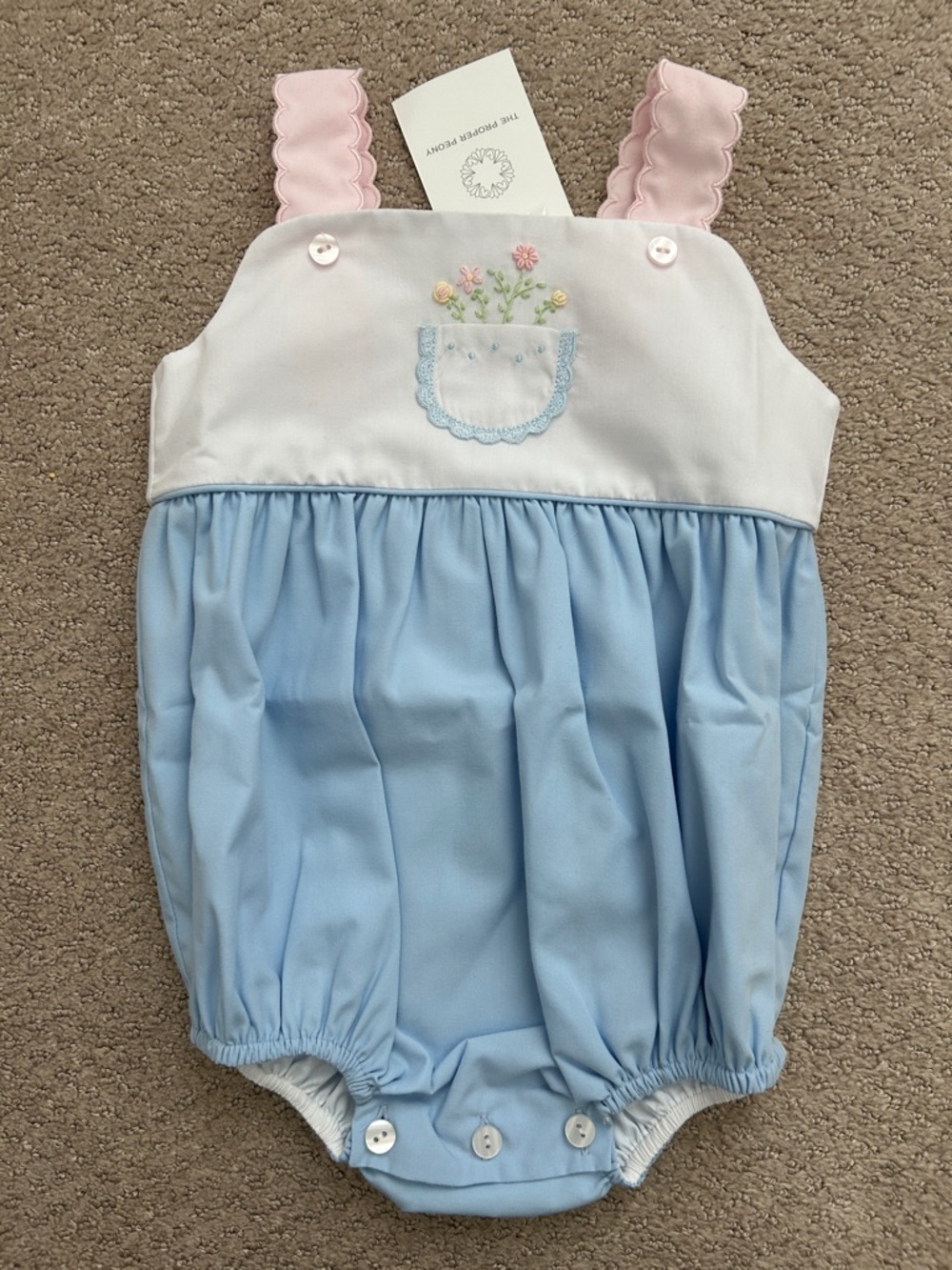 NWT Proper Peony Bettina Flowers bubble